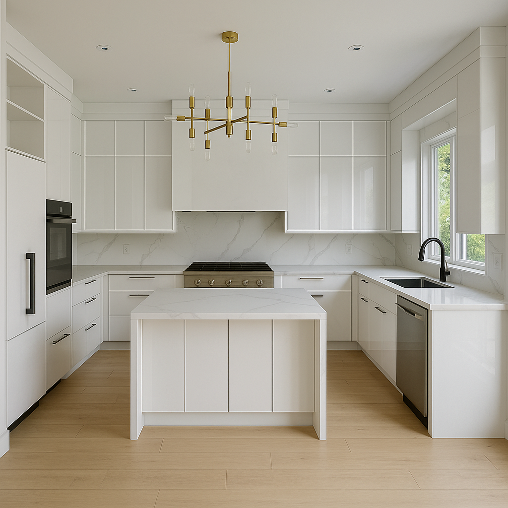 Modern Luxury Kitchen – Full Home Design Project
